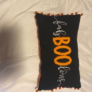 Fab-Boo-lous Halloween Pillow